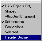 reorderOutliner added to Outliner Display menu